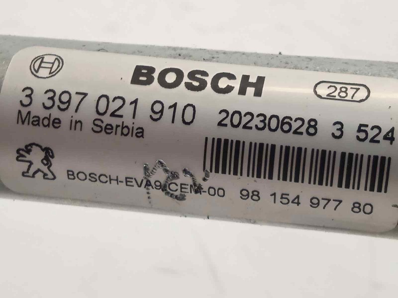 Recambio de motor limpia delantero para citroën c3 1.2 12v vti / puretech referencia OEM IAM 9815497780 0390250001 3397021910