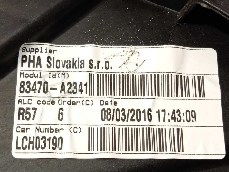 Recambio de elevalunas trasero izquierdo para kia cee´d drive referencia OEM IAM 83470A2341  83450A2010