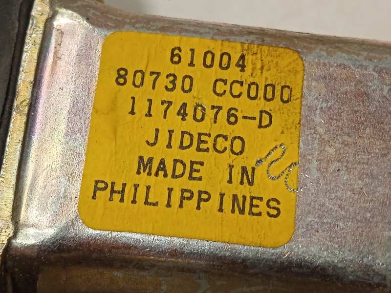 Recambio de elevalunas delantero derecho para nissan murano (z50) básico referencia OEM IAM 80730CC000  