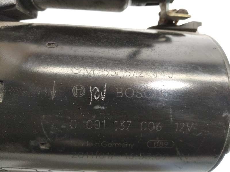 Recambio de motor arranque para opel astra j gtc enjoy referencia OEM IAM 55572440 25194650 0001137006