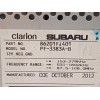 Recambio de sistema audio / radio cd para subaru impreza g13 1.6 cat referencia OEM IAM 86201FJ401  PF3383AB