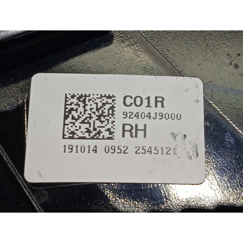 Recambio de piloto trasero derecho interior para hyundai kona klass hybrid 2wd referencia OEM IAM 92404J9000  