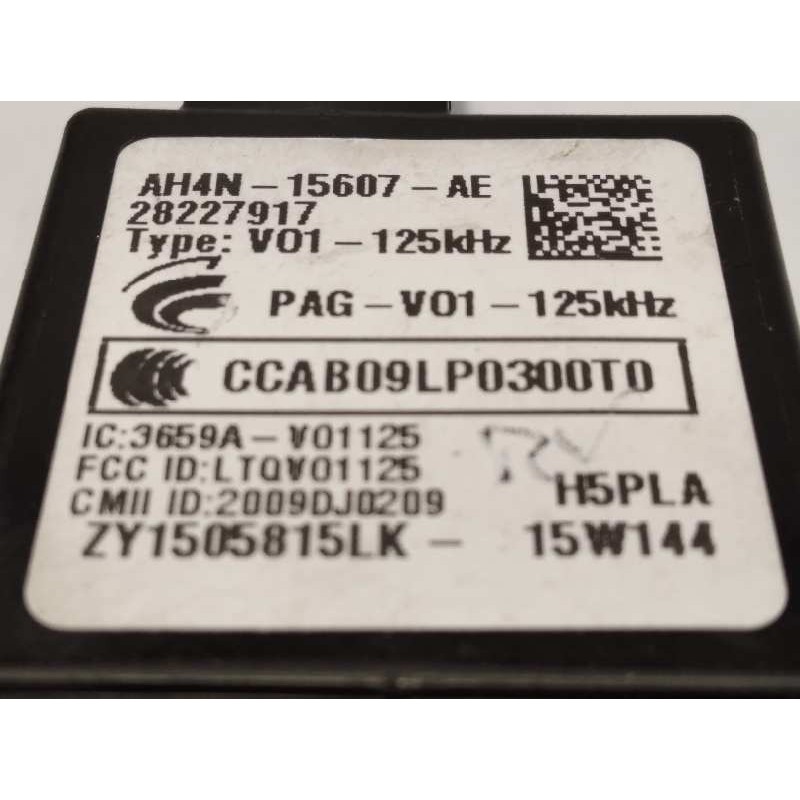 Recambio de modulo electronico para land rover evoque 2.2 td4 cat referencia OEM IAM AH4N15607AE  