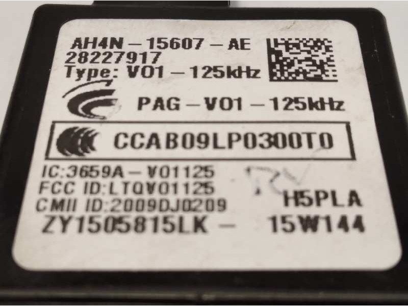 Recambio de modulo electronico para land rover evoque 2.2 td4 cat referencia OEM IAM AH4N15607AE  