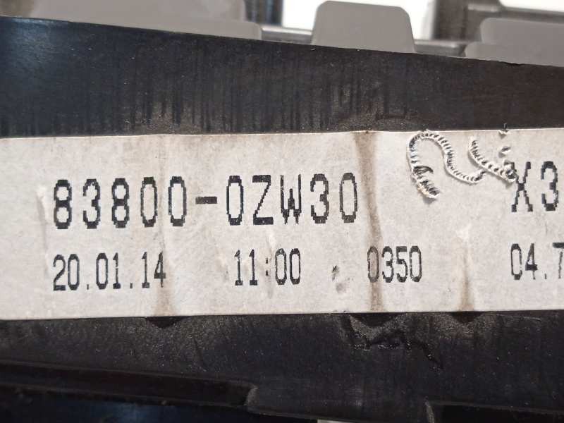 Recambio de cuadro instrumentos para toyota auris touring sports (e18) hybrid active referencia OEM IAM 838000ZW30  