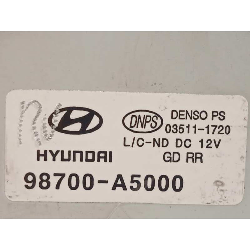 Recambio de motor limpia trasero para hyundai i30 (gd) classic referencia OEM IAM 98700A5000  