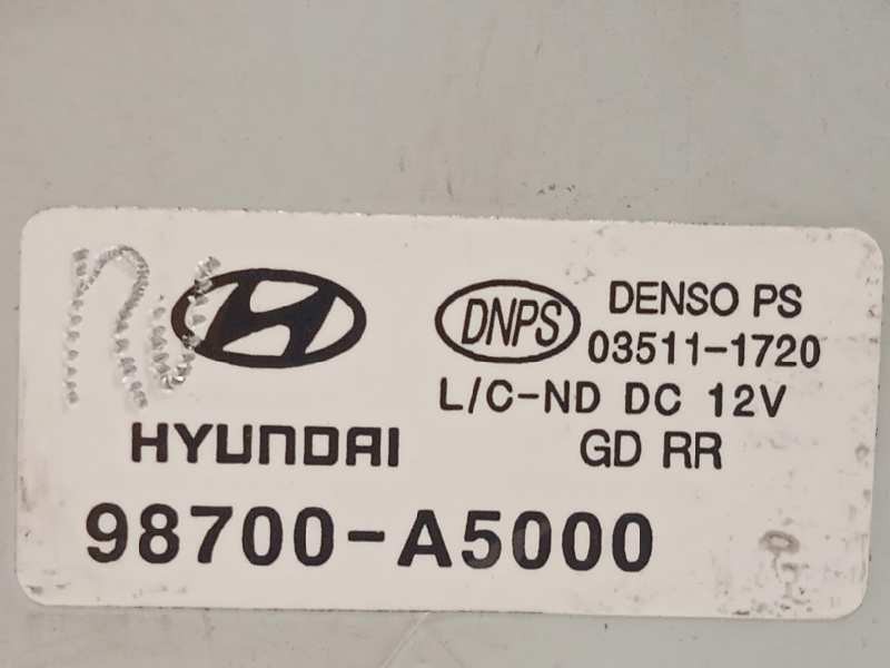 Recambio de motor limpia trasero para hyundai i30 (gd) classic referencia OEM IAM 98700A5000  