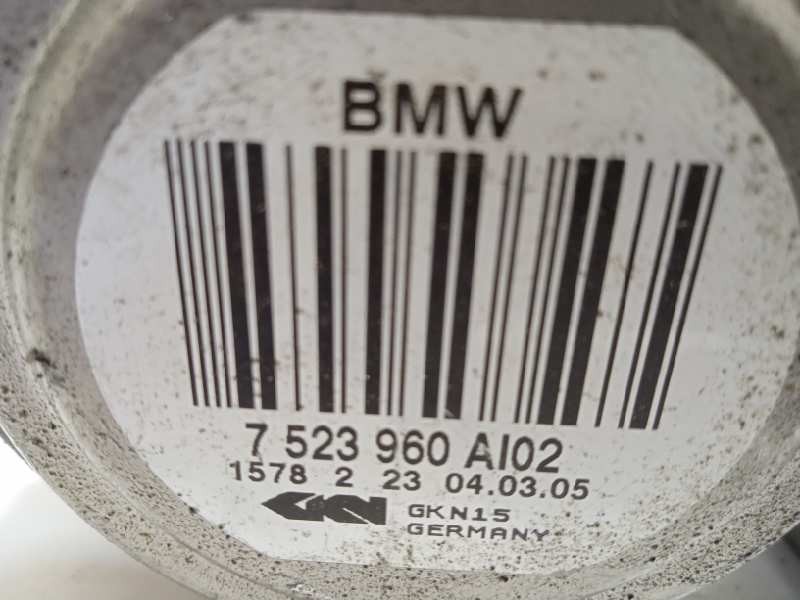 Recambio de transmision trasera derecha para bmw serie 1 berlina (e81/e87) 116i referencia OEM IAM 7523960  