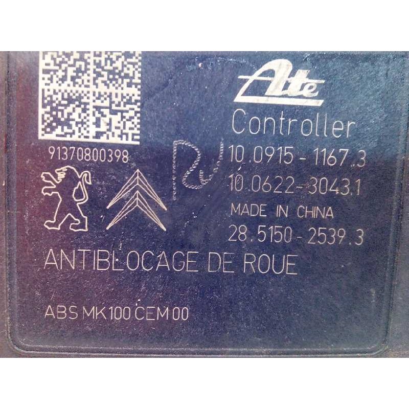 Recambio de abs para citroën c3 collection referencia OEM IAM 9802460680 10091511673 10022001214