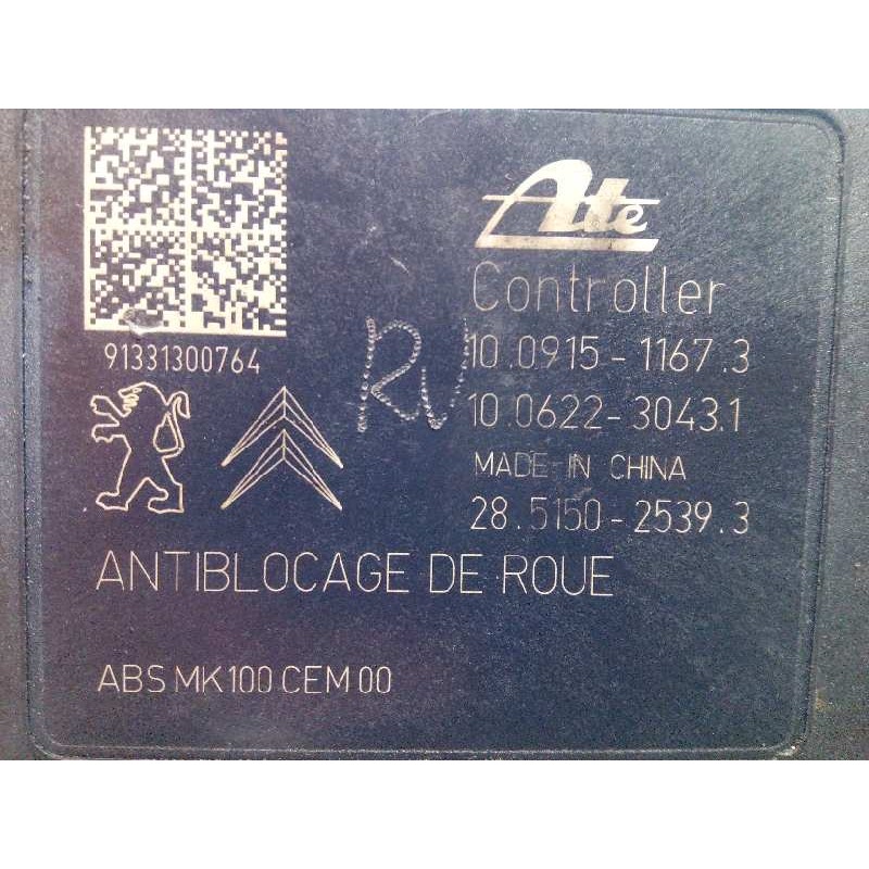 Recambio de abs para citroën c3 sx referencia OEM IAM 9802460680 10091511673 10022001214