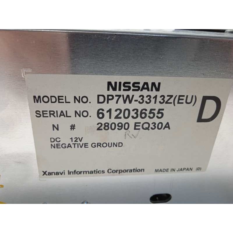 Recambio de pantalla multifuncion para nissan murano (z50) básico referencia OEM IAM 28090EQ30A  