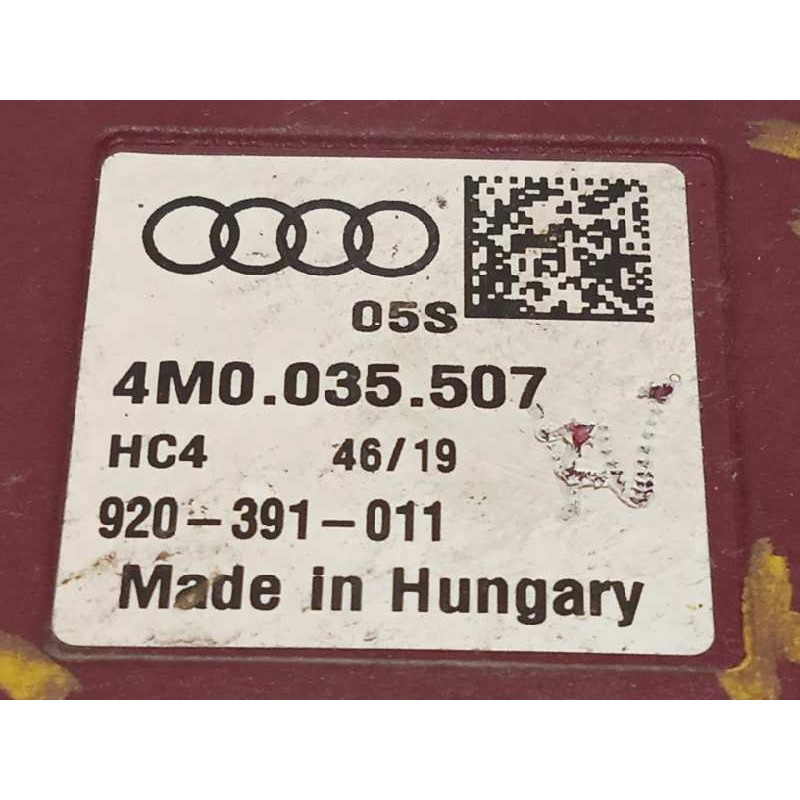 Recambio de antena para audi a3 sedán (8vm) referencia OEM IAM 4M0035507  