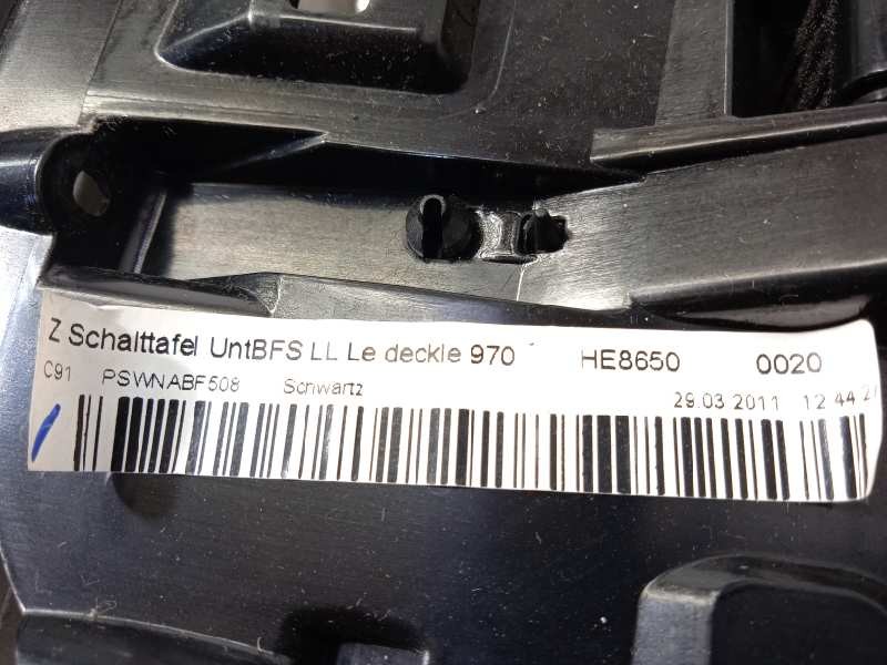 Recambio de guantera para porsche panamera 4 referencia OEM IAM 97055220409  