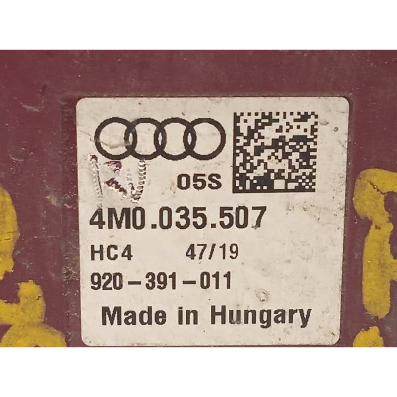 Recambio de antena para audi a3 sedán (8vm) referencia OEM IAM 4M0035507  