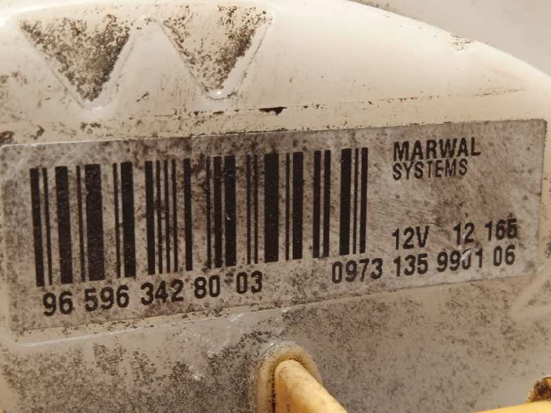 Recambio de aforador para peugeot expert kasten furgón l1h1 referencia OEM IAM 9659634280  09731359901