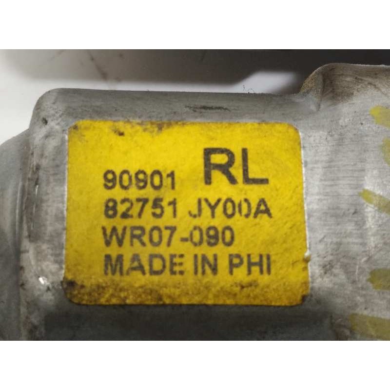 Recambio de elevalunas trasero izquierdo para renault koleos 2.0 dci diesel fap cat referencia OEM IAM 82751JY00A  