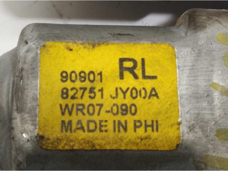 Recambio de elevalunas trasero izquierdo para renault koleos 2.0 dci diesel fap cat referencia OEM IAM 82751JY00A  