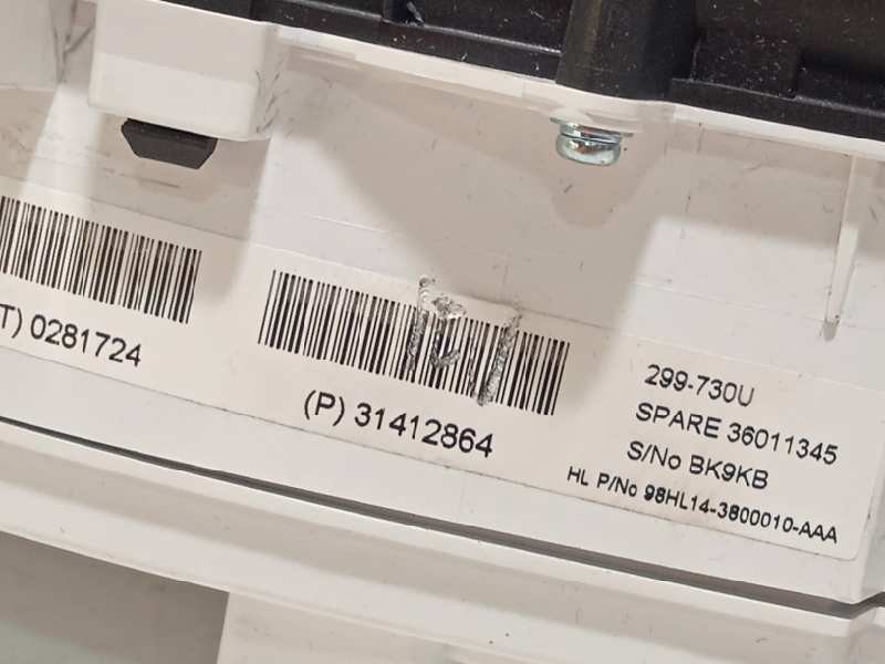 Recambio de cuadro instrumentos para volvo s60 lim. 2.0 diesel cat referencia OEM IAM 31412864  