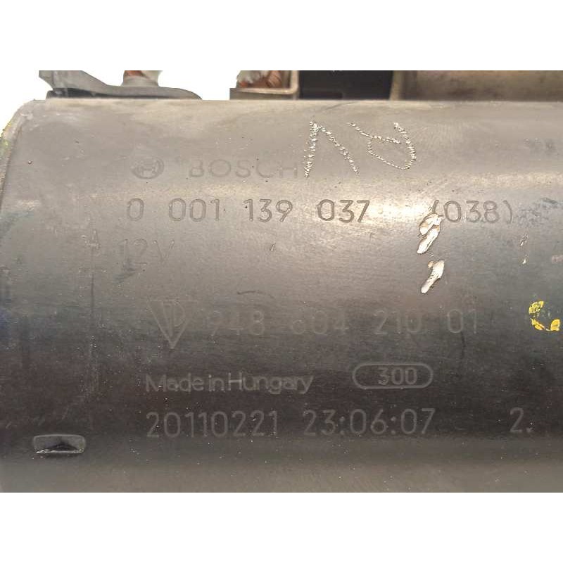 Recambio de motor arranque para porsche panamera 4 referencia OEM IAM 94860421001  0001139037