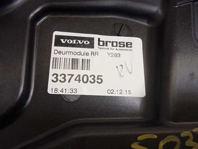 Recambio de elevalunas trasero derecho para volvo s60 lim. 2.0 diesel cat referencia OEM IAM 30784313 31253063 30784309