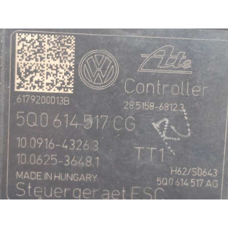 Recambio de abs para volkswagen golf vii lim. (bq1) 1.0 tsi referencia OEM IAM 5Q0614517CG 28515868123 10022009984