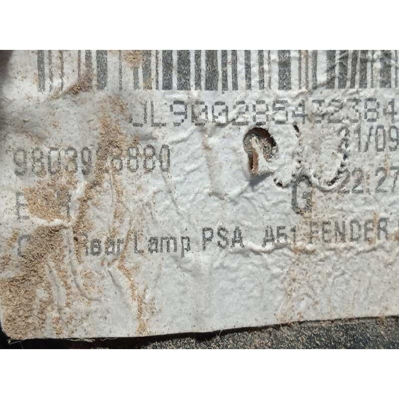 Recambio de piloto trasero izquierdo para citroën c3 tonic referencia OEM IAM 9803928880  