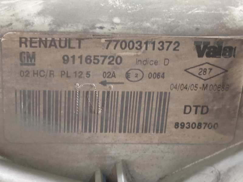 Recambio de faro derecho para nissan primastar (x83) 1.9 dci diesel cat referencia OEM IAM 2600000QAD  