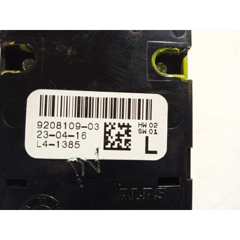 Recambio de mando elevalunas delantero izquierdo para bmw serie 3 lim. (f30) 316d referencia OEM IAM 9208109  61319208109
