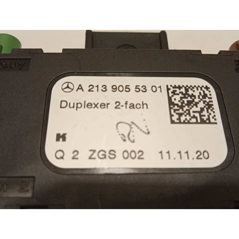 Recambio de antena para mercedes-benz clase glc coupe (bm 253)(6.2016) referencia OEM IAM A2139055301  