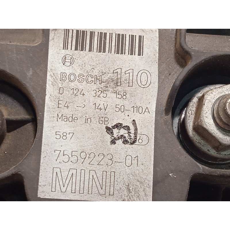 Recambio de alternador para bmw mini (r50,r53) one referencia OEM IAM 7559223 12317550319 0124325158