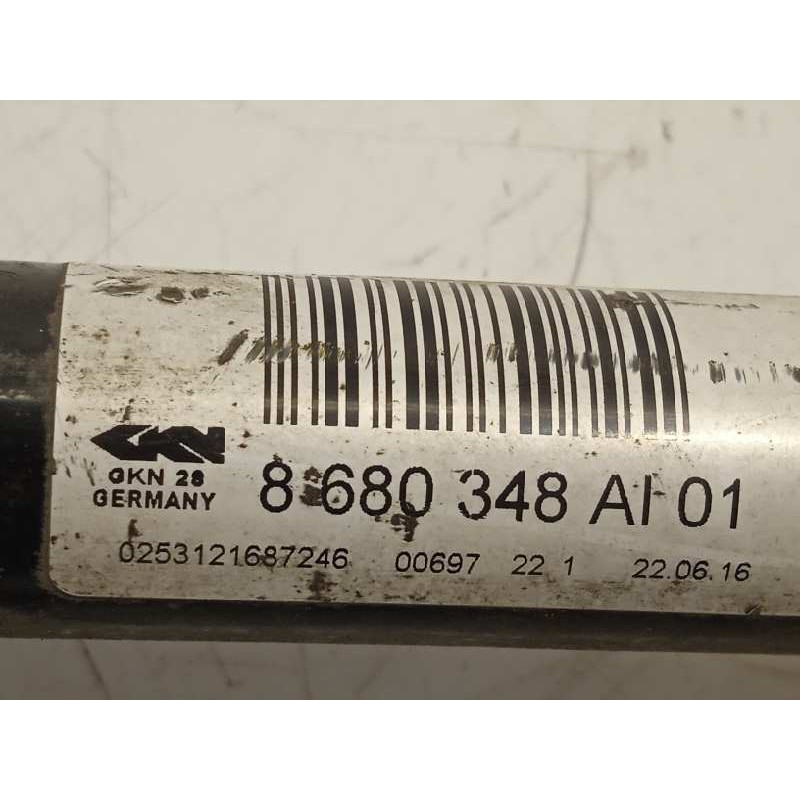 Recambio de transmision trasera derecha para bmw serie 3 lim. (f30) 316d referencia OEM IAM 8680348  33208680348