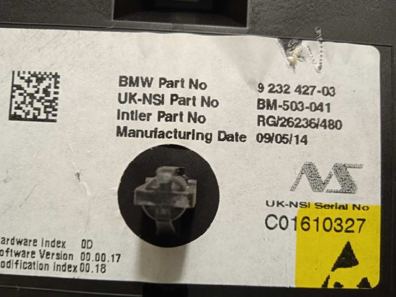 Recambio de cuadro instrumentos para bmw mini countryman (r60) one d referencia OEM IAM 9232427  62109232427