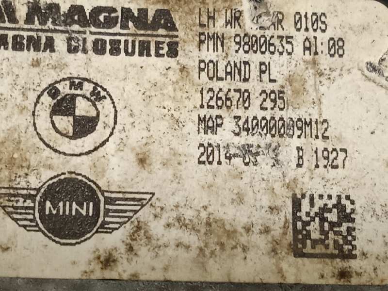 Recambio de elevalunas trasero izquierdo para bmw mini countryman (r60) one d referencia OEM IAM 9800635  