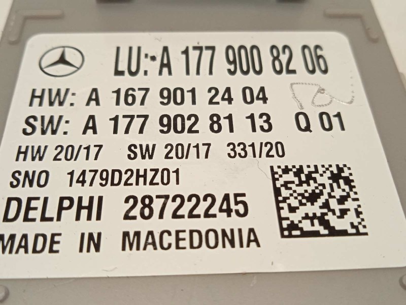 Recambio de modulo electronico para mercedes-benz clase glc coupe (bm 253)(6.2016) referencia OEM IAM A1779008206  