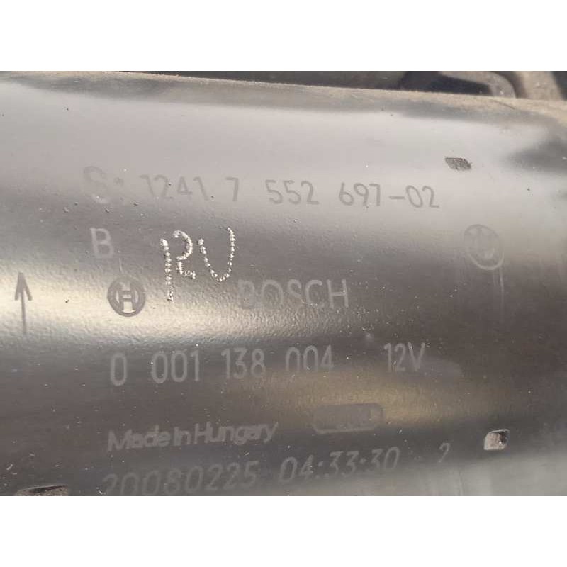 Recambio de motor arranque para mini mini (r56) cooper referencia OEM IAM 12417552697  0001138004