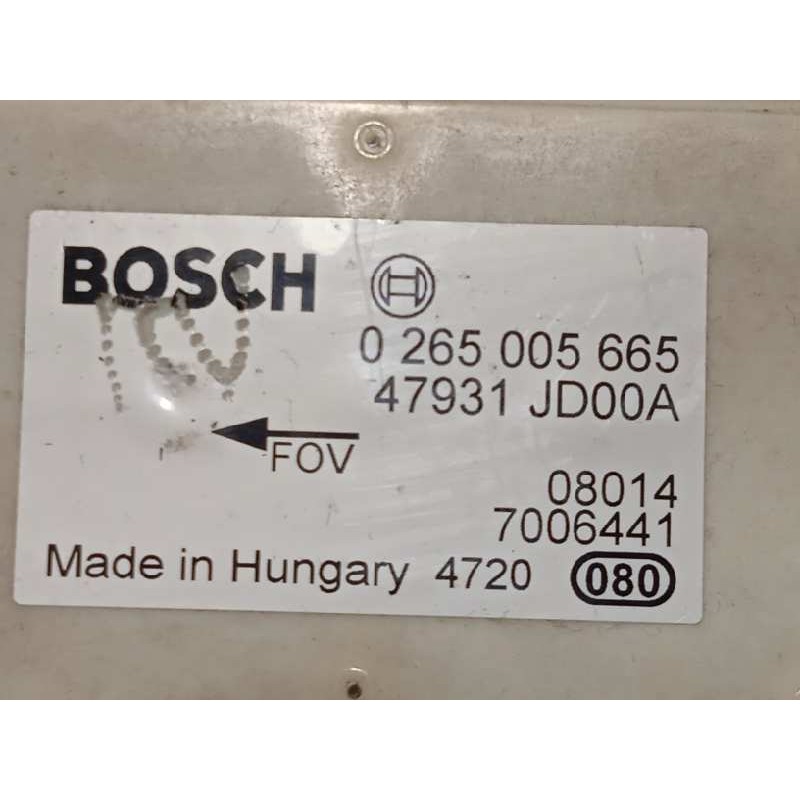 Recambio de centralita esp para nissan qashqai (j10) acenta referencia OEM IAM 47931JD00A  0265005665