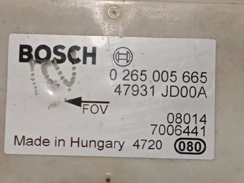 Recambio de centralita esp para nissan qashqai (j10) acenta referencia OEM IAM 47931JD00A  0265005665