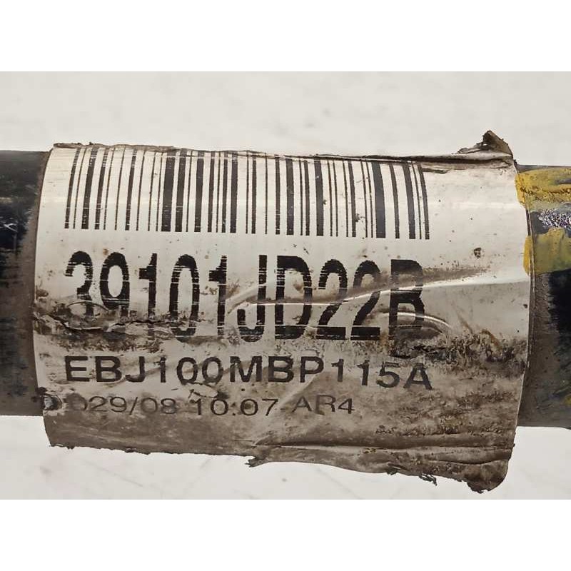 Recambio de transmision delantera izquierda para nissan qashqai (j10) acenta referencia OEM IAM 39101JD22B  