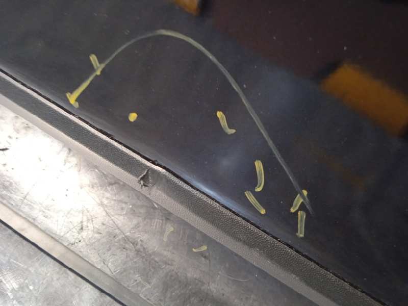 Recambio de puerta trasera izquierda para volkswagen passat berlina (3c2) advance referencia OEM IAM 3C5833055H  