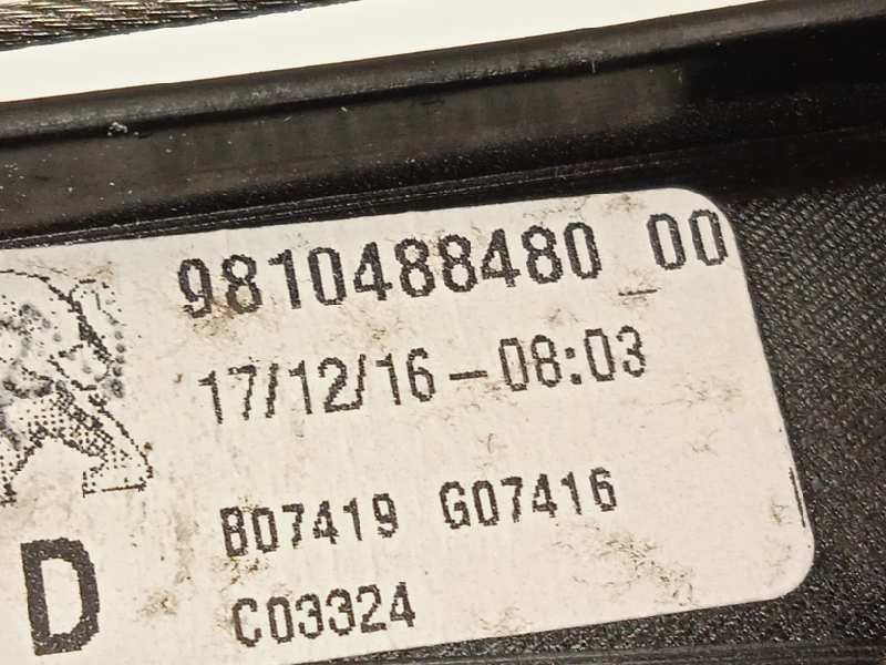 Recambio de elevalunas trasero derecho para peugeot 3008 allure referencia OEM IAM 9810488480  9811864480