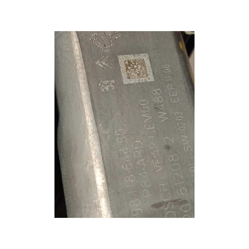 Recambio de elevalunas trasero derecho para peugeot 3008 allure referencia OEM IAM 9810488480  9811864480