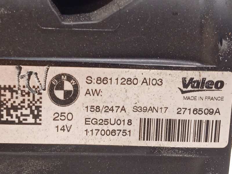 Recambio de alternador para bmw serie x5 (g05) m50i referencia OEM IAM 8611280 12318611280 EG25U018