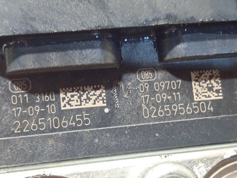 Recambio de abs para citroën c1 city edition referencia OEM IAM 445400H070 0265956504 269665