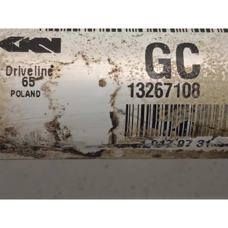 Recambio de transmision trasera derecha para opel insignia berlina 2.0 16v turbo referencia OEM IAM 13267108  