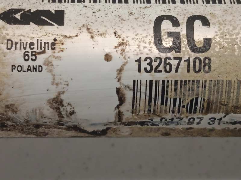 Recambio de transmision trasera derecha para opel insignia berlina 2.0 16v turbo referencia OEM IAM 13267108  