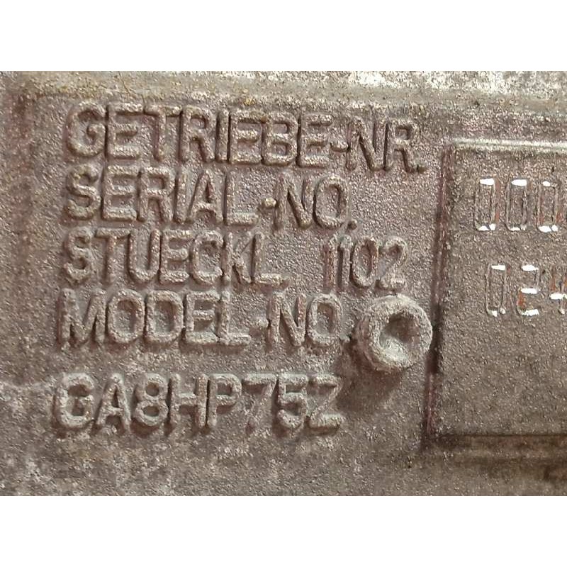 Recambio de despiece caja cambios para bmw serie x5 (g05) m50i referencia OEM IAM W8U GA8HP75Z 9485184