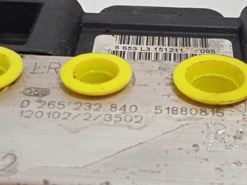 Recambio de abs para fiat 500 1.2 referencia OEM IAM 51880815 0265801087 0265232840