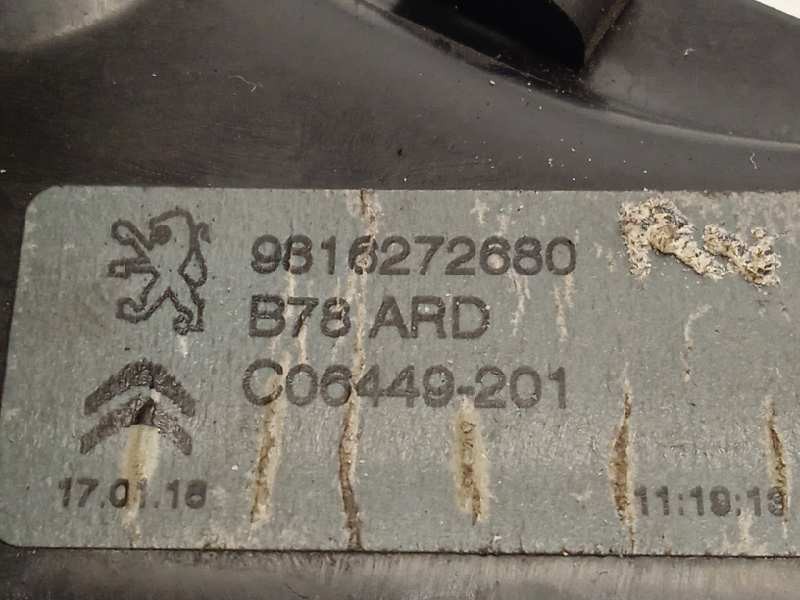 Recambio de elevalunas trasero derecho para citroën c4 picasso feel referencia OEM IAM 9816272680  9816271380