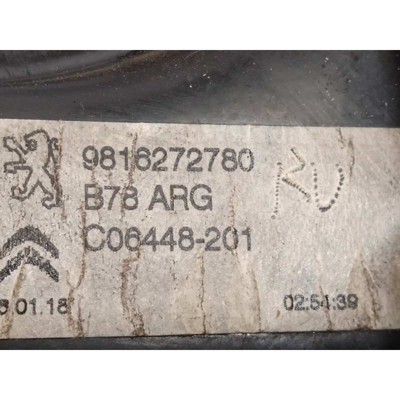 Recambio de elevalunas trasero izquierdo para citroën c4 picasso feel referencia OEM IAM 9816272780  9816271480