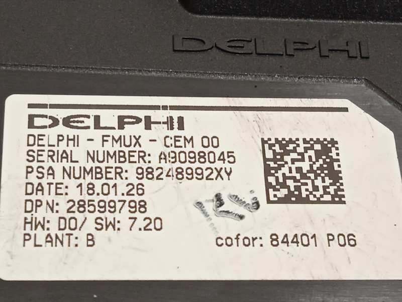 Recambio de mando multifuncion para citroën c4 picasso feel referencia OEM IAM 98248992XY  28599798